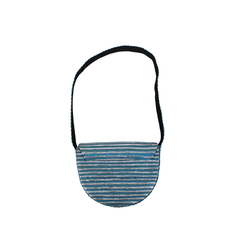 Upcycled Crescent Bag (CB0010) | Handcrafted Sling Bag