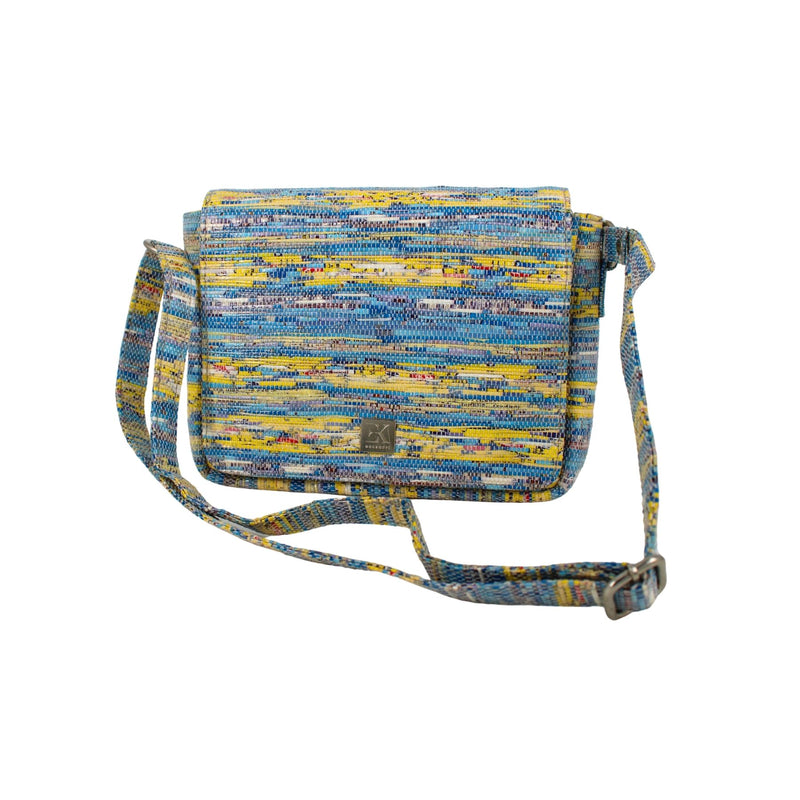 Upcycled Sling Bag (SB0027) | Handcrafted Crossbody Bag