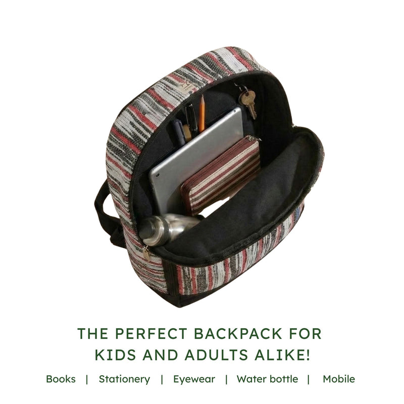 eko Classic Day Backpack (CDB0025) | Upcycled & Handcrafted
