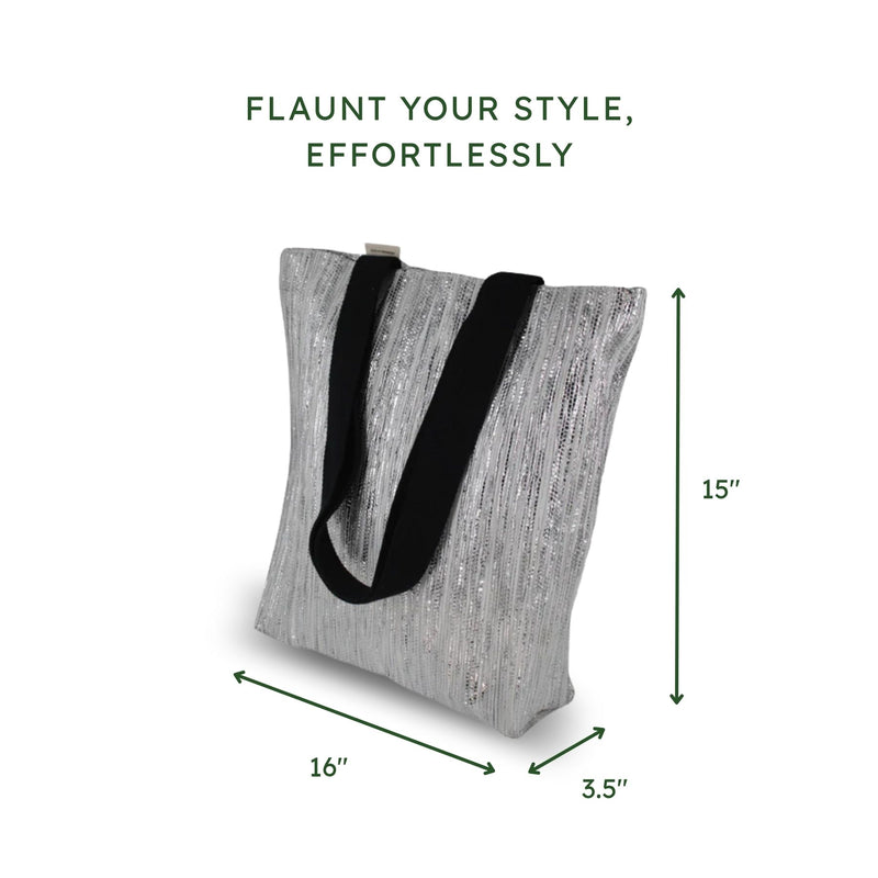 Upcycled Classic Tote (CT0288) | Handcrafted by Artisans