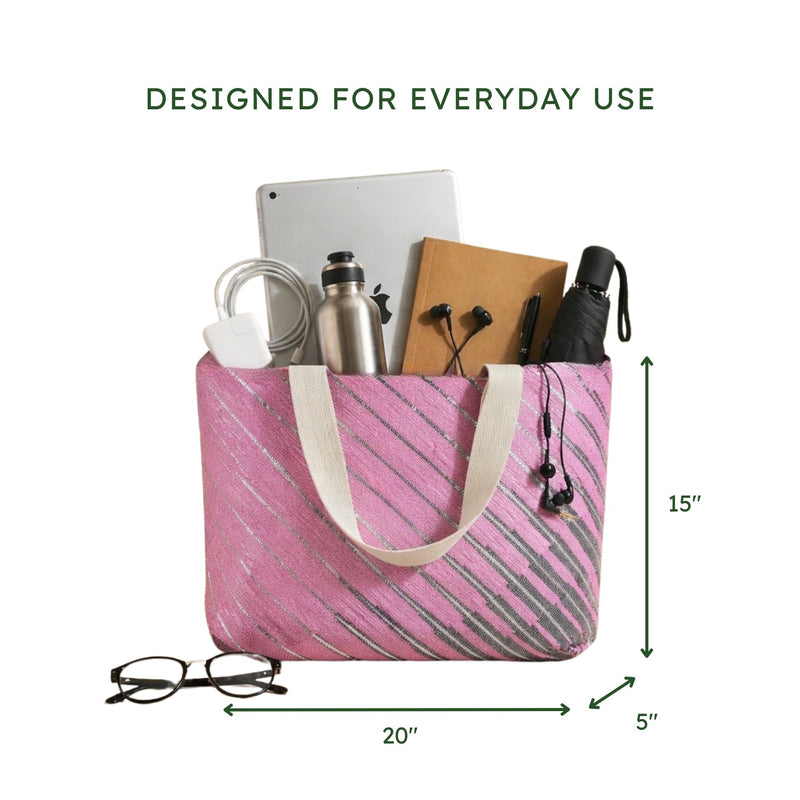 EcoKaari Upcycled Designer Beach Bag (DBB0064)