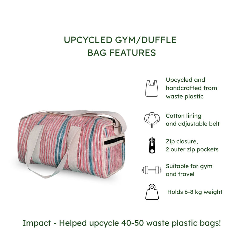 EcoKaari Upcycled Gym/Duffle Bag (GB0018)