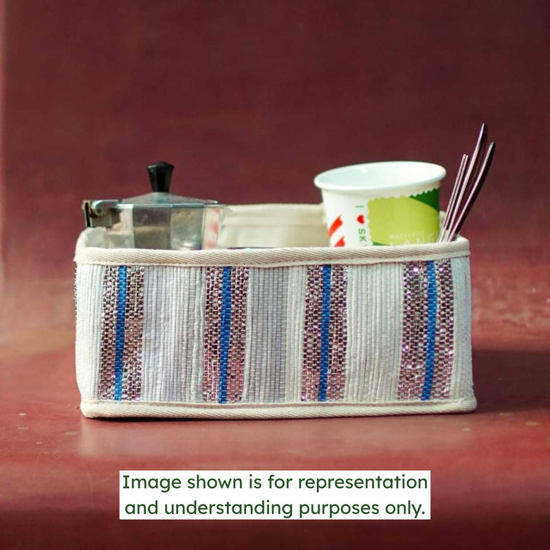 Upcycled Handwoven Foldable Tray (FT0019)