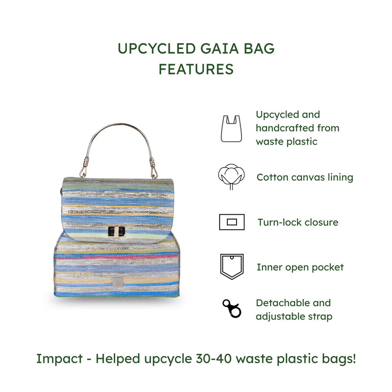 Upcycled Gaia Handbag for Women (GH0014)