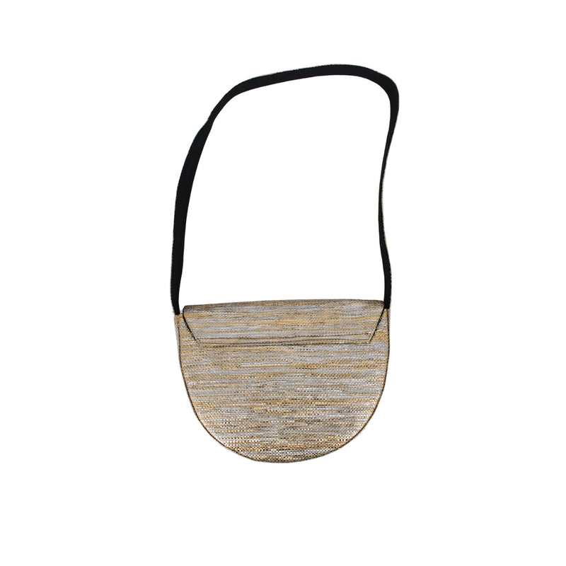 Upcycled Crescent Bag (CB0013) | Handcrafted Sling Bag