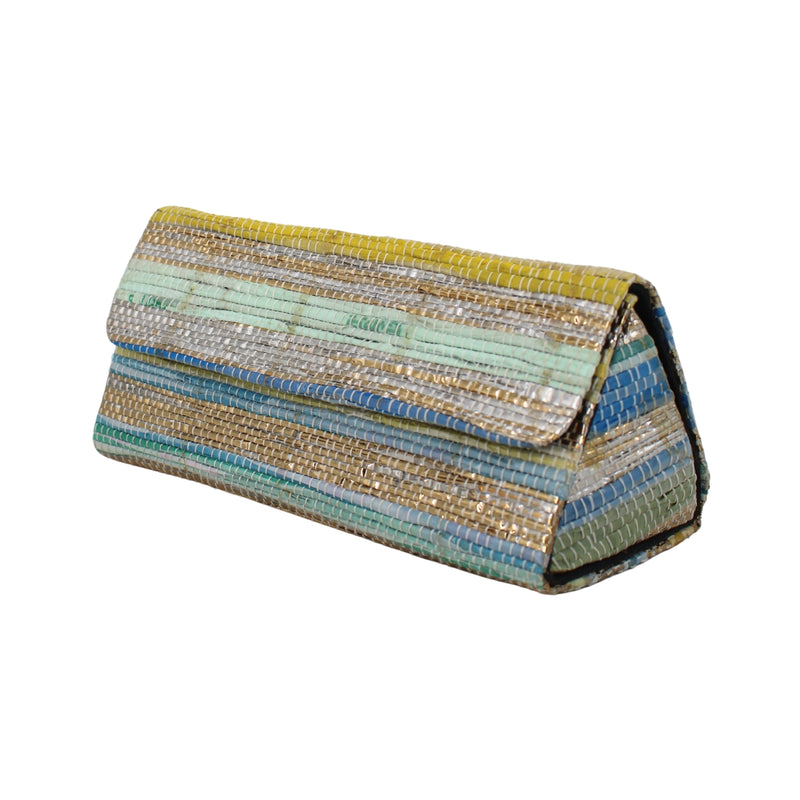 Upcycled Sunglass Case (SC0047) | Handcrafted Eyewear Case