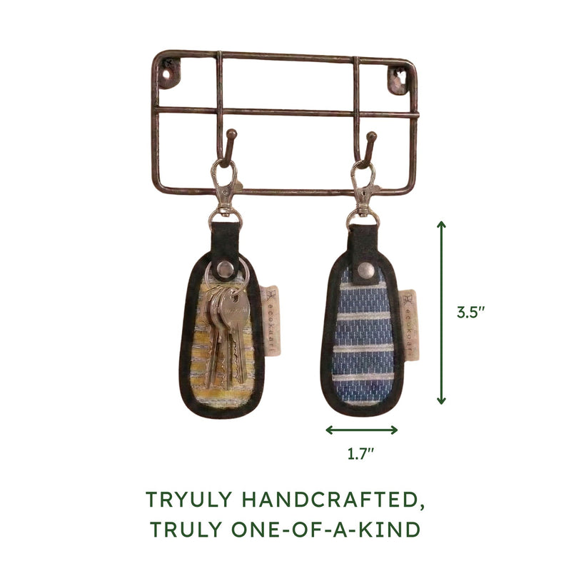EcoKaari  Keychain (KC0070) | Upcycled by waste plastic