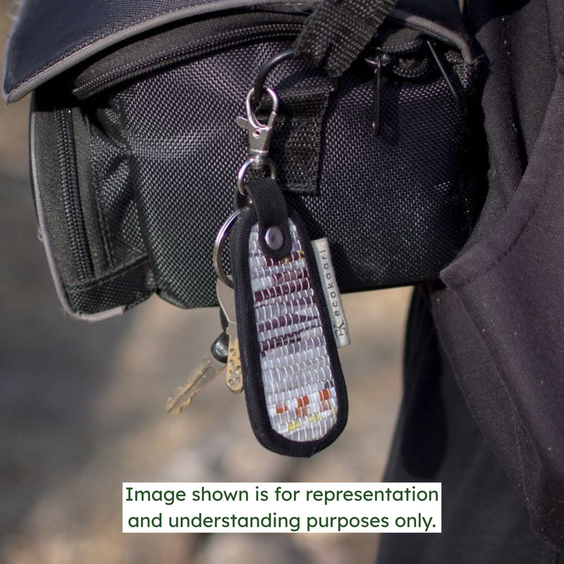 EcoKaari  Keychain (KC0070) | Upcycled by waste plastic