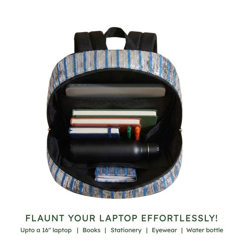 Sustainable Laptop Backpack (LBP0030) | Handcrafted by Artisans
