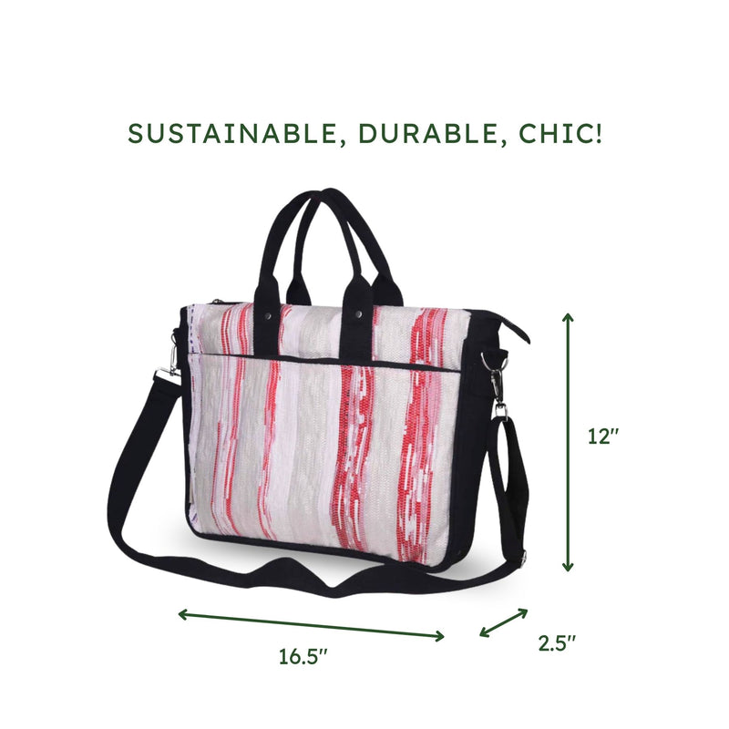 Upcycled Laptop Bag 16 Inch (LB0122) | Handmade for Office & College