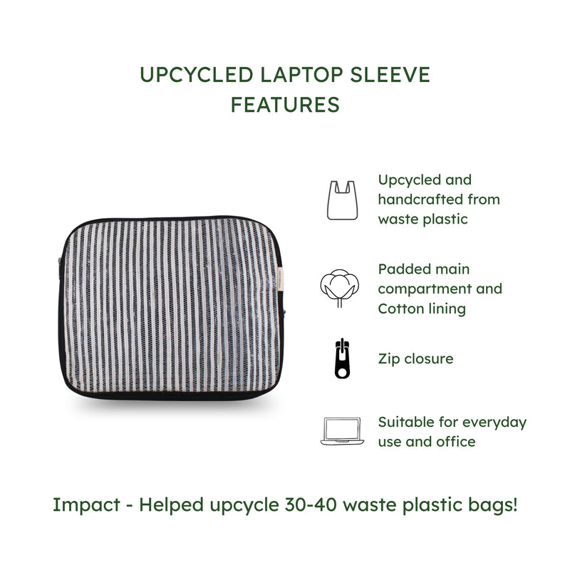 Upcycled Laptop Sleeve 14 Inch (LS0114) | For Office & College