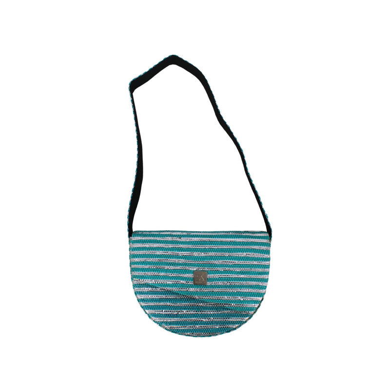 Upcycled Crescent Bag (CB0014) | Handcrafted Sling Bag