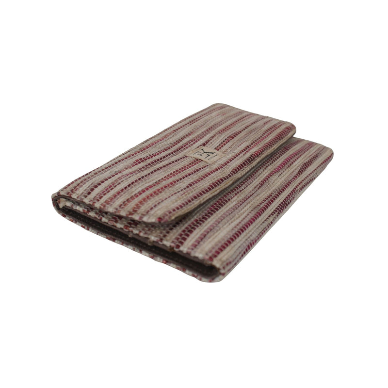 Upcycled Tri-Fold Wallet for Women (TFW0076)
