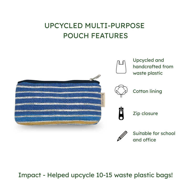 Handcrafted Multi-Purpose Pouch (MPP0032) | Upcycled Eco Organiser