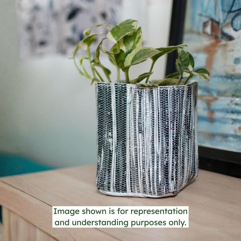 Upcycled Small Planter (SP0060) | Handcrafted by EcoKaari