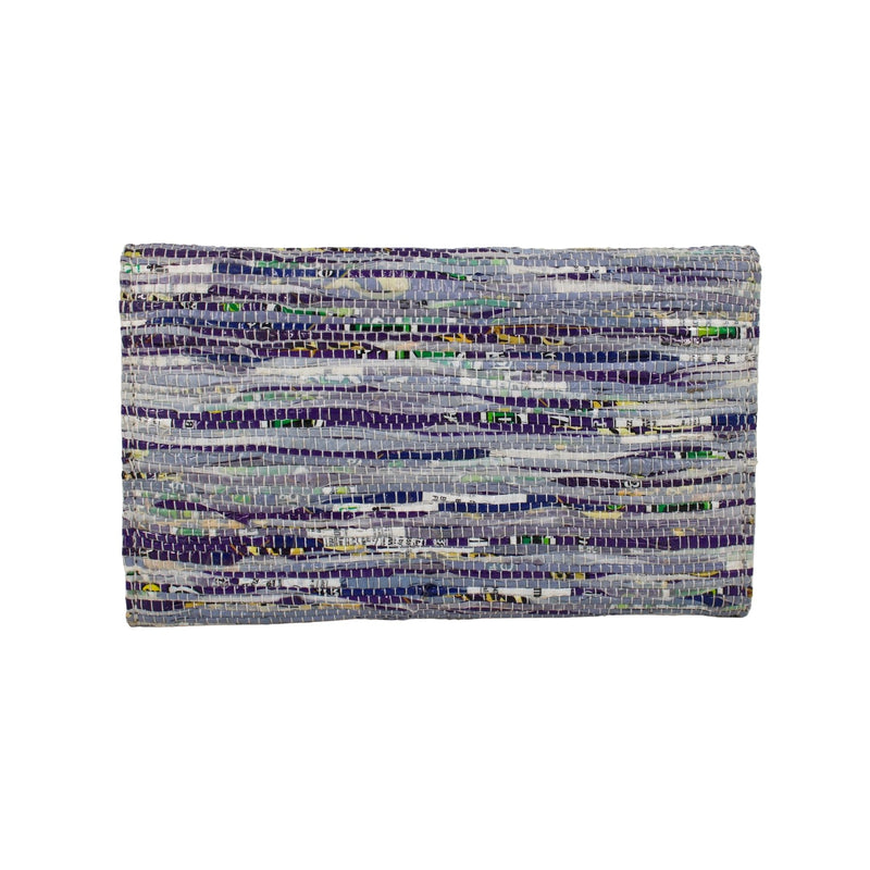 Upcycled Tri-Fold Wallet for Women (TFW0077)