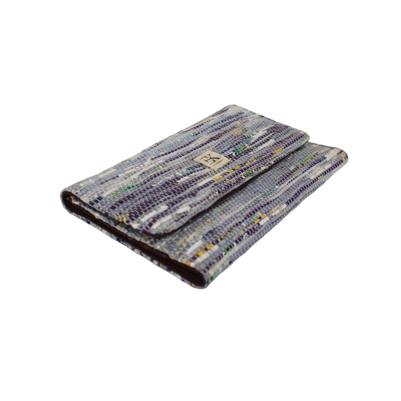 Upcycled Tri-Fold Wallet for Women (TFW0077)