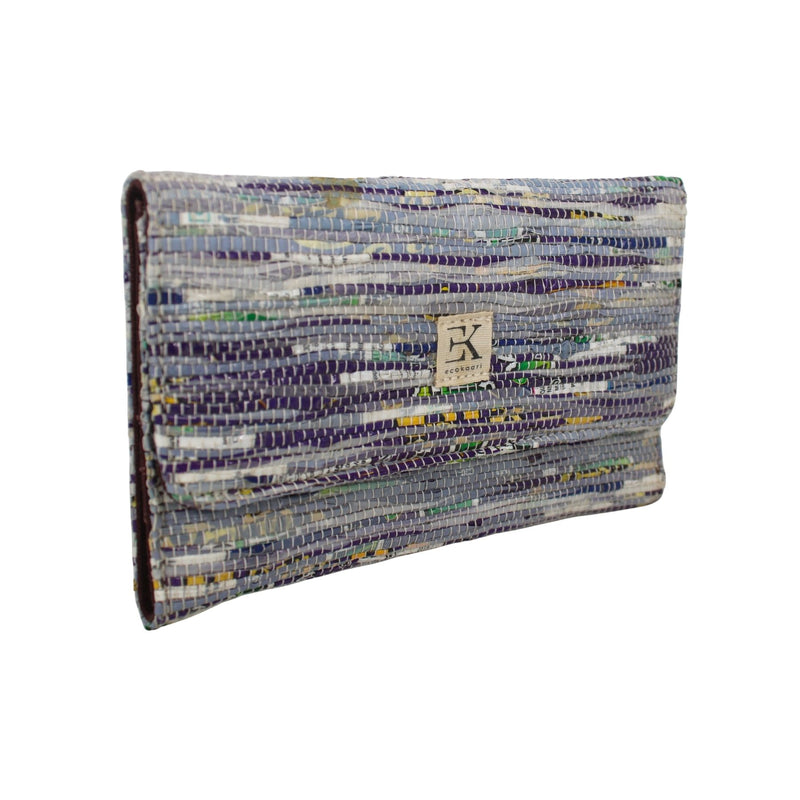 Upcycled Tri-Fold Wallet for Women (TFW0077)