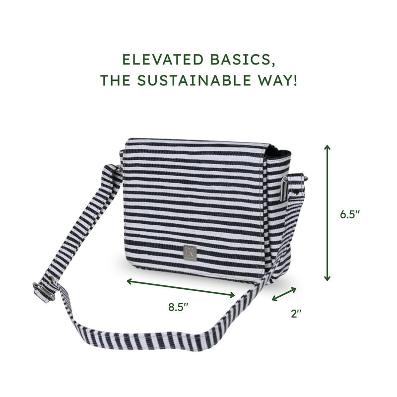 Upcycled Sling Bag (SB0056) | Handcrafted Crossbody Bag