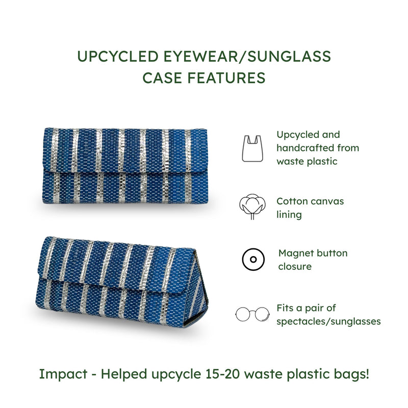Upcycled Sunglass Case (SC0066) | Handcrafted Eyewear Case