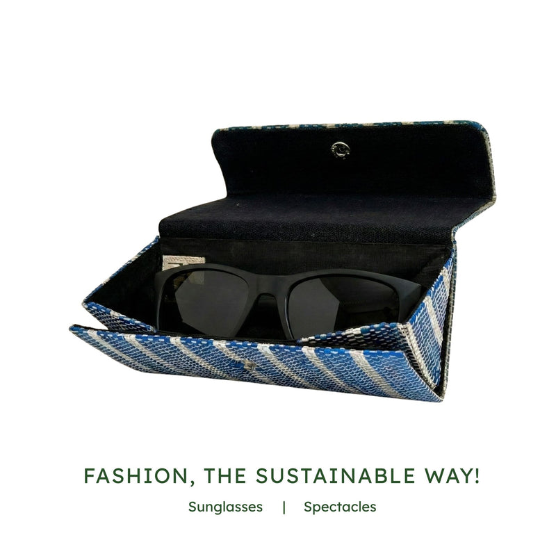 Upcycled Sunglass Case (SC0064) | Handcrafted Eyewear Case