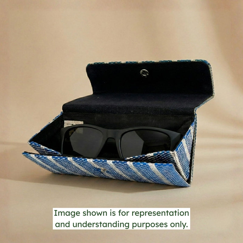 Upcycled Sunglass Case (SC0069) | Handcrafted Eyewear Case