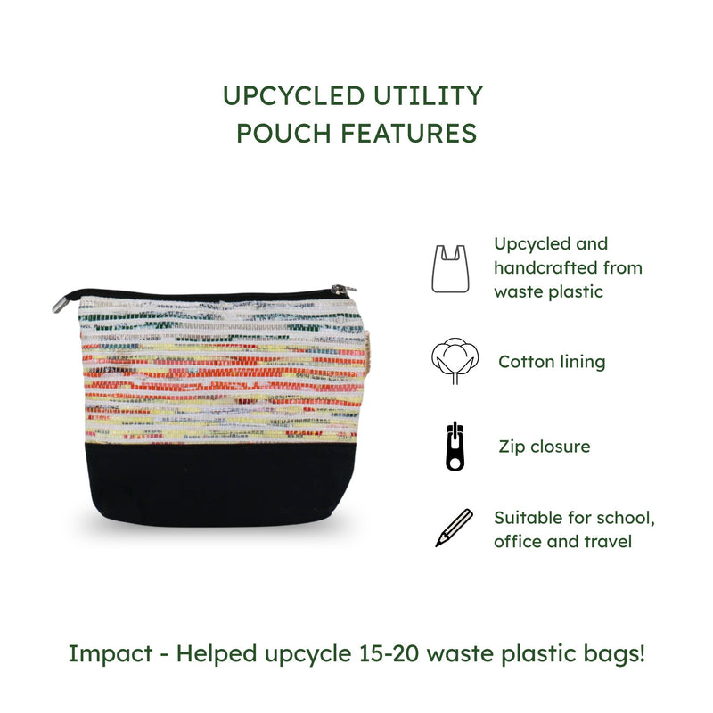 Upcycled Utility Pouch for Everyday Carry (UP0169) |  EcoKaari