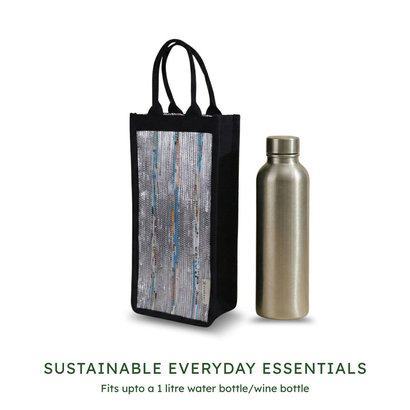Upcycled Water / Wine Bottle Cover (WBC0025)
