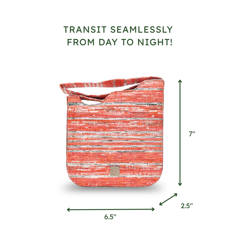 Upcycled  Wave Bag (WB0009) | Handcrafted by Artisans