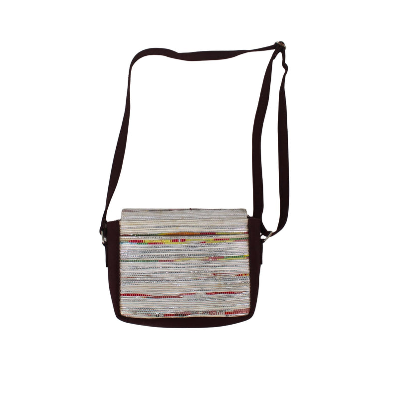 Upcycled Sling Bag (SB0033) | Handcrafted Crossbody Bag
