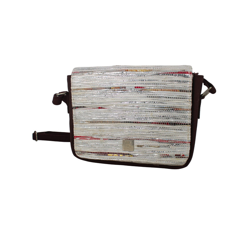 Upcycled Sling Bag (SB0033) | Handcrafted Crossbody Bag
