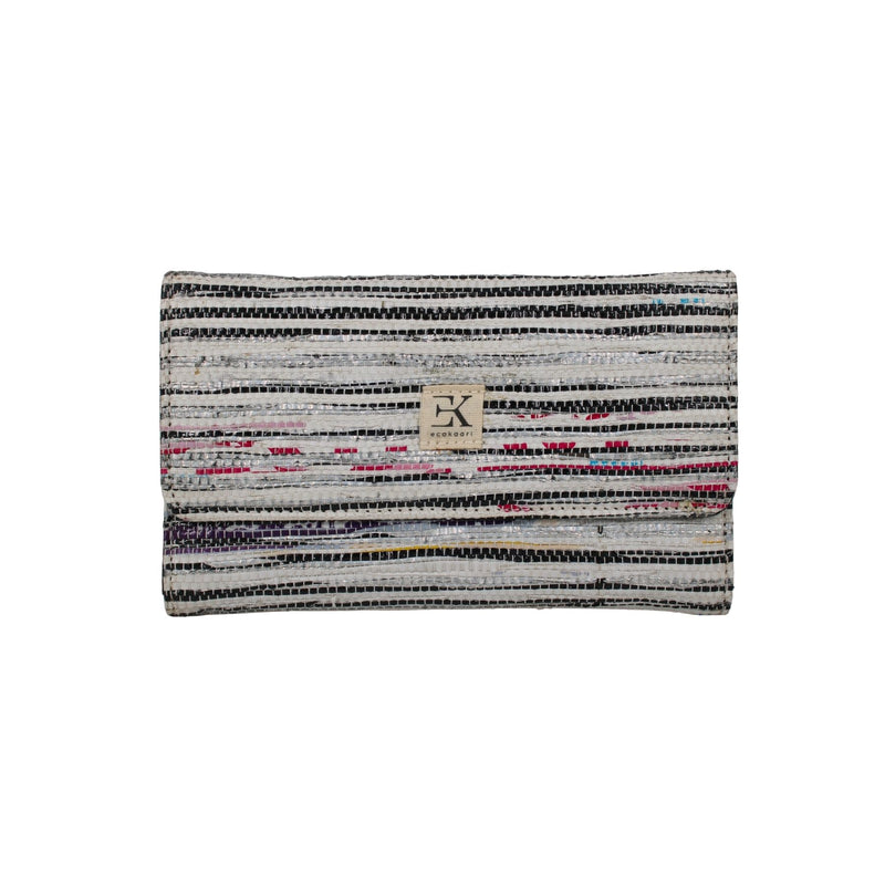 Upcycled Tri-Fold Wallet for Women (TFW0081)