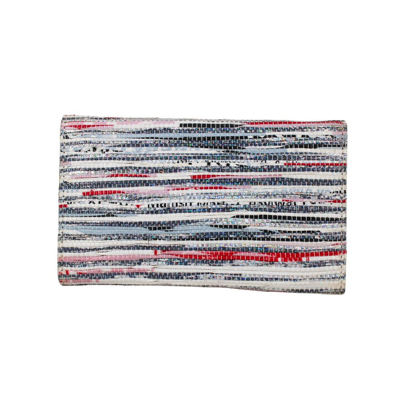Upcycled Tri-Fold Wallet for Women (TFW0080)