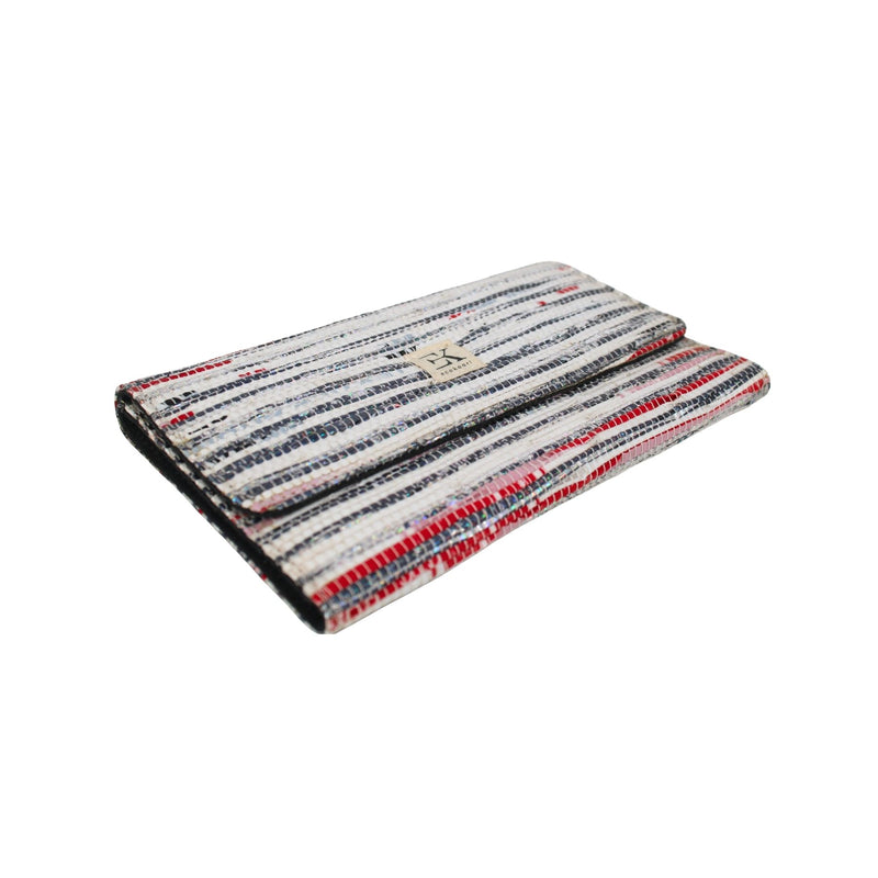 Upcycled Tri-Fold Wallet for Women (TFW0080)