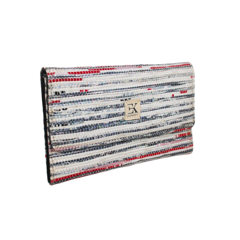 Upcycled Tri-Fold Wallet for Women (TFW0080)