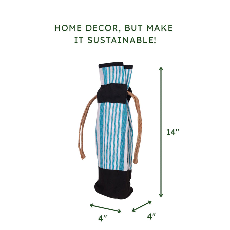 Upcycled Wine/Water Bottle Cover (WNBC0015)