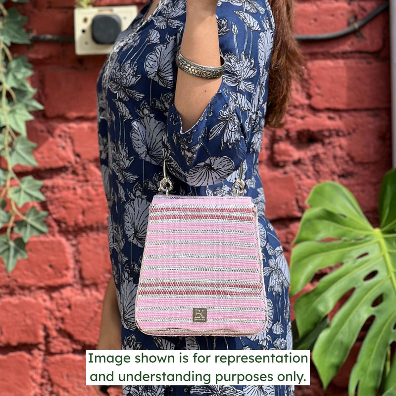 Upcycled EK Wristlet (WC0038) | Handcrafted Clutch Bag for Women
