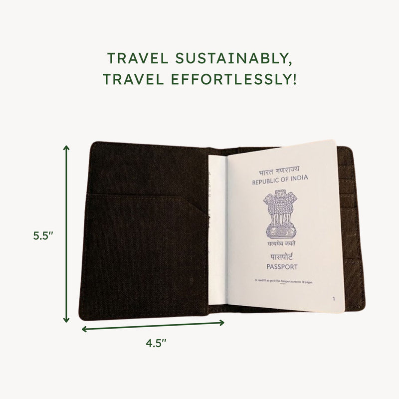 Upcycled Passport Holder & Travel Organiser (PH0028)