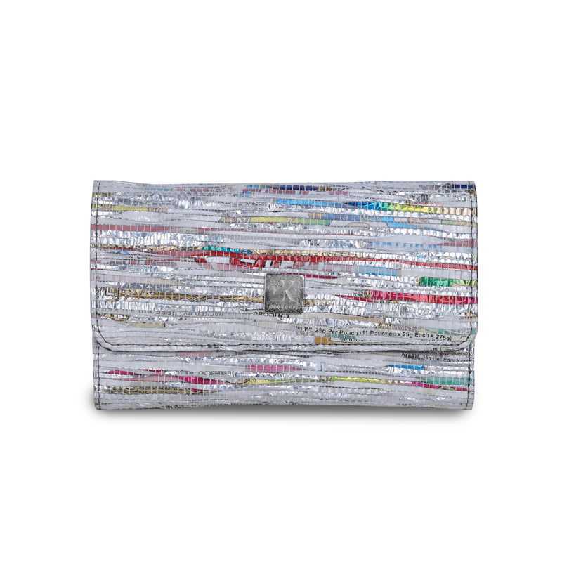 Upcycled Tri-Fold Wallet for Women (TFW0001)