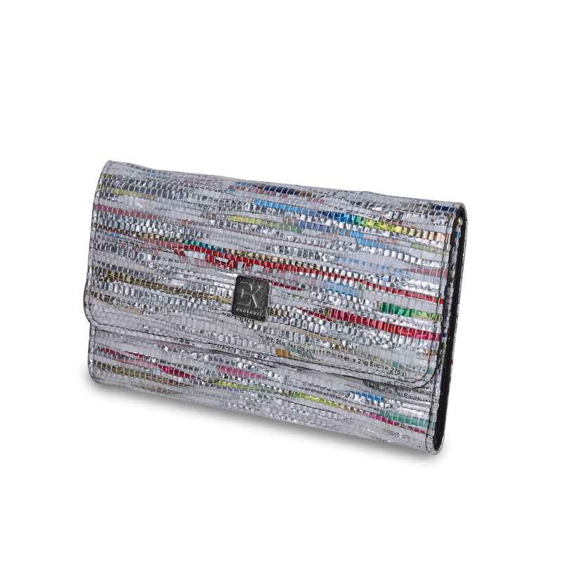 Upcycled Tri-Fold Wallet for Women (TFW0001)