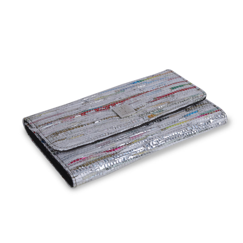 Upcycled Tri-Fold Wallet for Women (TFW0001)