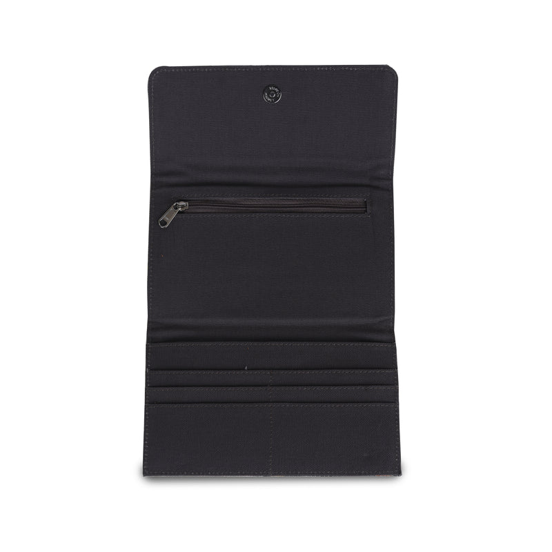Upcycled Tri-Fold Wallet for Women (TFW0003)