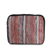 multicolour upcycled laptop sleeve front side