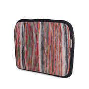 multicolour upcycled laptop sleeve